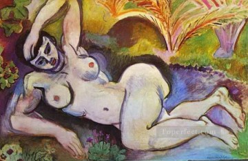 Recuerdo Desnudo Azul de Biskra 1907 fauvismo abstracto Henri Matisse Pinturas al óleo